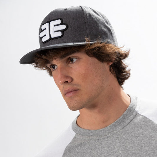 BEWATT GREY CLASSIC SNAPBACK CAP